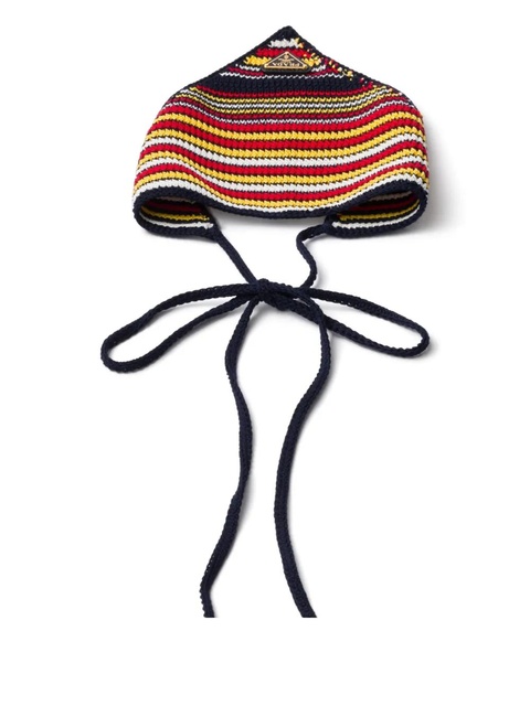 Prada crochet bandana - Red - zdjęcie produktu nr 1
