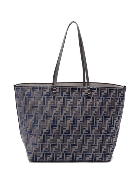 FENDI large Roll FF-pattern tote bag - Grey - zdjęcie produktu nr 2