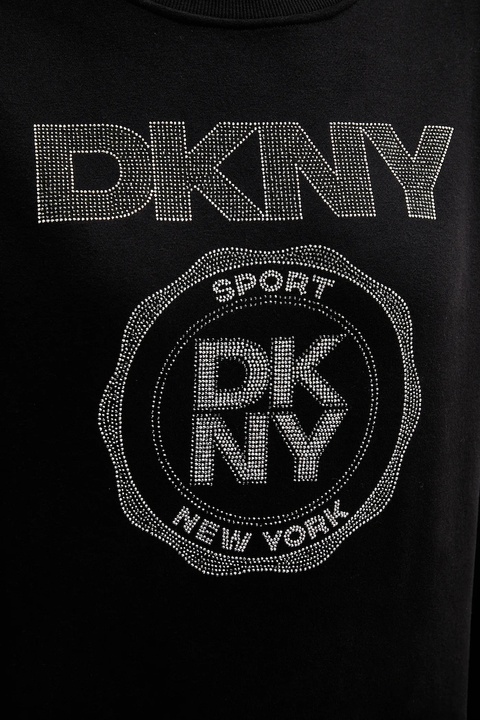 Dkny bluza damska kolor czarny z nadrukiem DP5T1340 - zdjęcie produktu nr 2