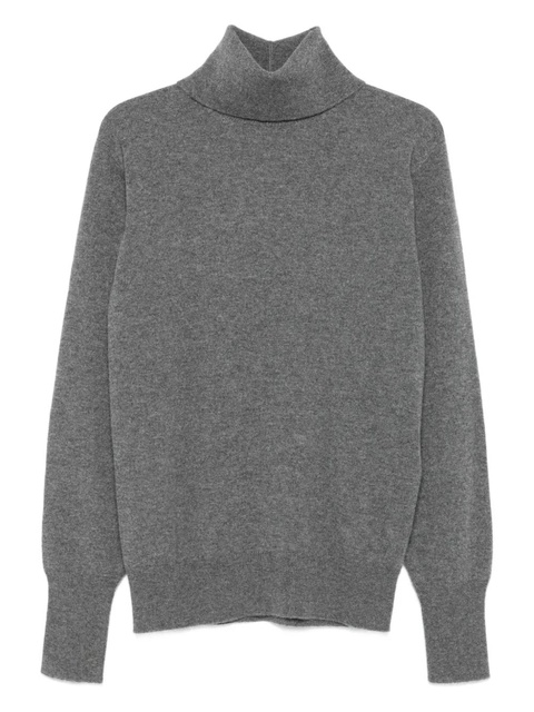 Jil Sander turtleneck cashmere top - Grey - zdjęcie produktu nr 1