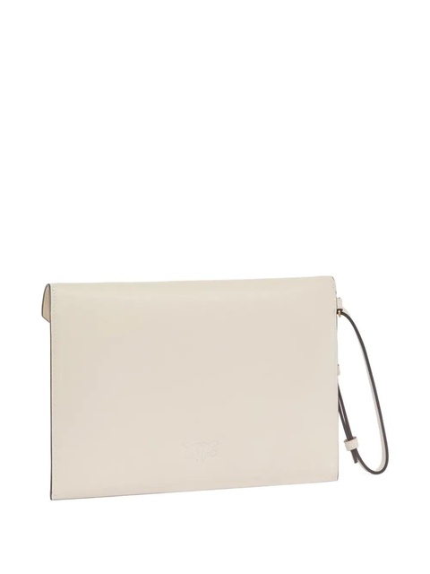 PINKO Love Birds envelope clutch bag - White - zdjęcie produktu nr 2