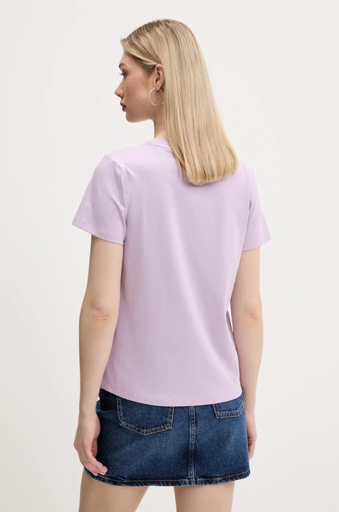 Guess Jeans t-shirt damski kolor fioletowy W5GI26 J1314 - zdjęcie produktu nr 2