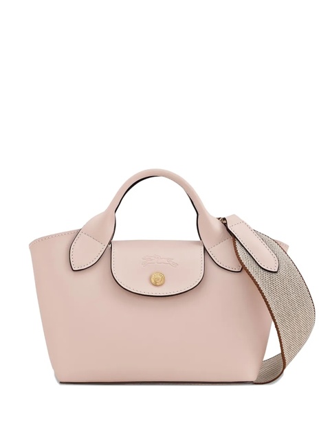 Longchamp top-handle leather mini bag - Pink - zdjęcie produktu nr 1