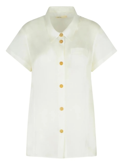 KHAITE Keefe pointed-collar shirt - White - zdjęcie produktu nr 1