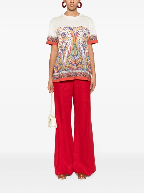 ETRO paisey-print T-shirt - Neutrals - zdjęcie produktu nr 2