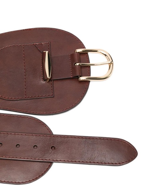 ZIMMERMANN buckled leather belt - Brown - zdjęcie produktu nr 2