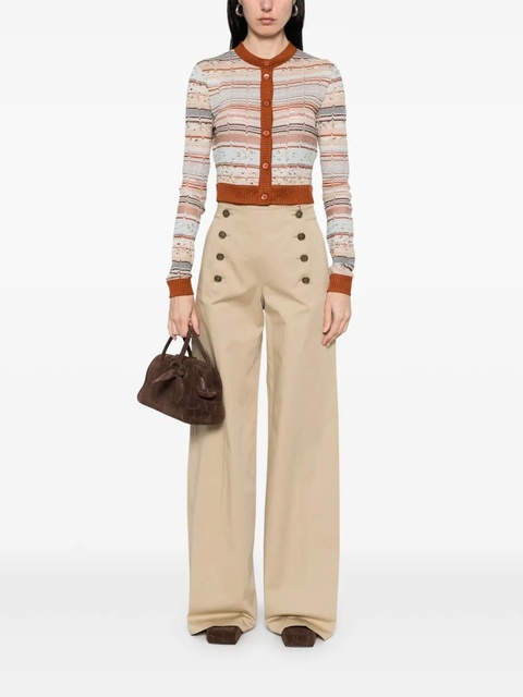 ETRO panel-detail trousers - Neutrals - zdjęcie produktu nr 2