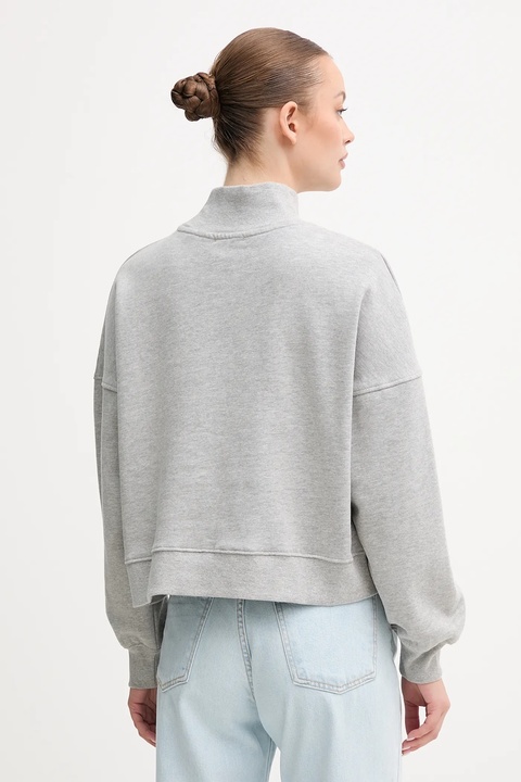 Pepe Jeans bluza damska kolor szary gładka PL5800007 - zdjęcie produktu nr 2