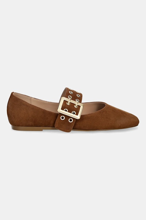 Steve Madden baleriny Atlantica kolor brązowy 11004770 - zdjęcie produktu nr 1