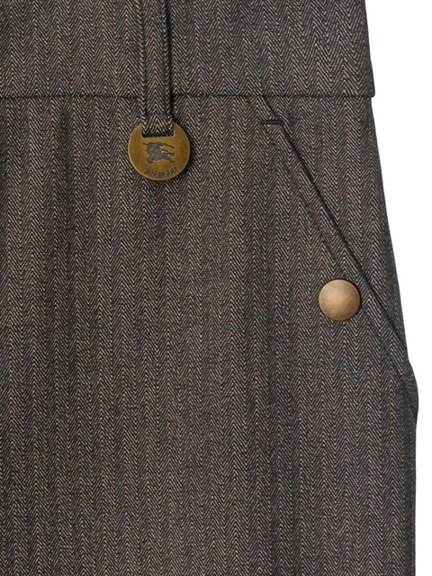 Burberry logo-detail trousers - Brown - zdjęcie produktu nr 2