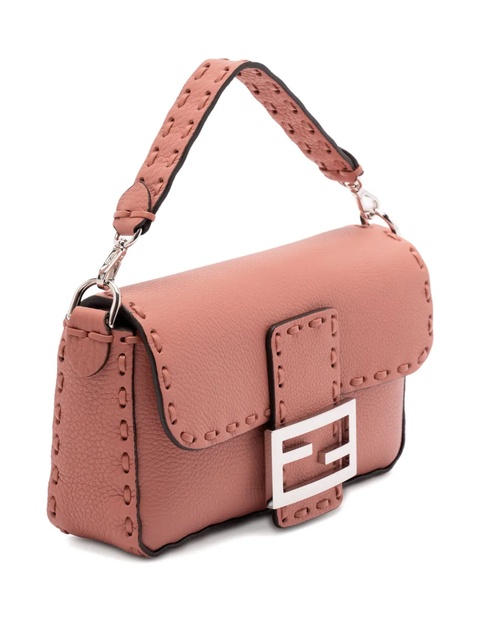 FENDI leather chain mini bag - Pink - zdjęcie produktu nr 2
