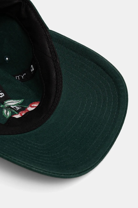 New Era czapka z daszkiem bawełniana 0 kolor zielony 60691298 - zdjęcie produktu nr 2