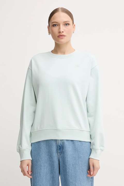Calvin Klein Jeans bluza damska kolor zielony LV047B236G - zdjęcie produktu nr 1