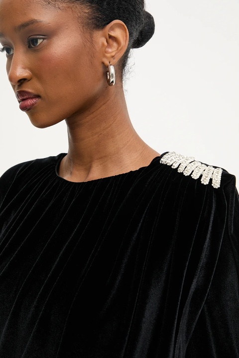 Answear.LAB sukienka kolor czarny mini dopasowana - zdjęcie produktu nr 1