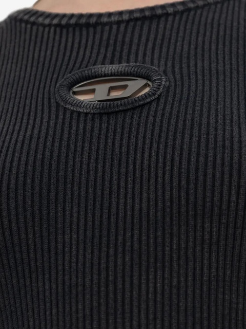 Diesel M-Anchorage-LS mini Dress - Black - zdjęcie produktu nr 2