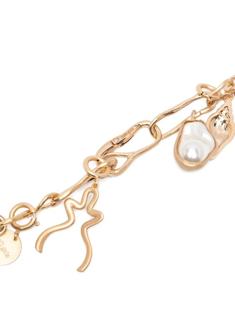 Cult Gaia charm-chain necklace - Gold - zdjęcie produktu nr 2