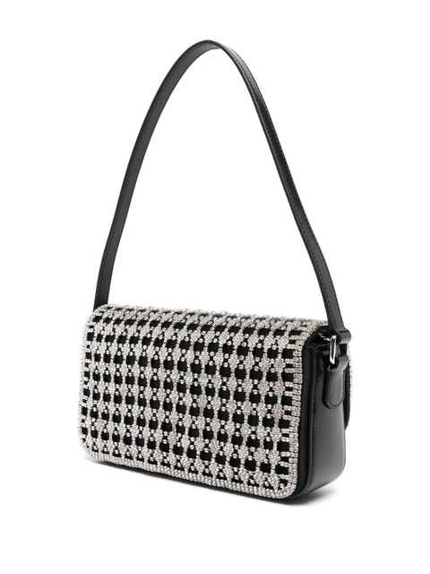 Self-Portrait Crystal shoulder bag - Black - zdjęcie produktu nr 2