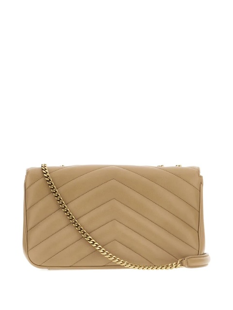 Saint Laurent Loulou chevron-quilted chain shoulder bag - Neutrals - zdjęcie produktu nr 2