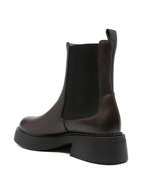 Ferragamo 40mm buckle-detail boots - Brown - zdjęcie produktu nr 2