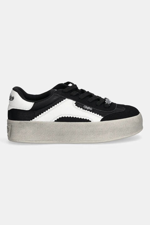 Buffalo sneakersy Cajo damskie kolor czarny 1636570 - zdjęcie produktu nr 2
