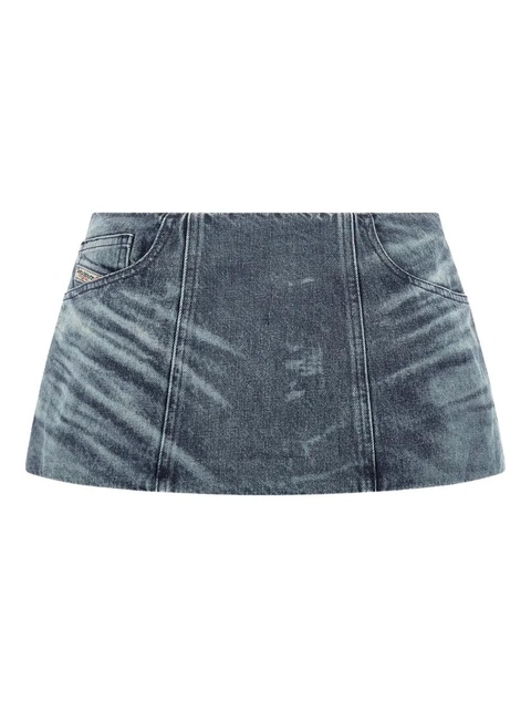 Diesel De-Nora denim mini skirt - Blue - zdjęcie produktu nr 1