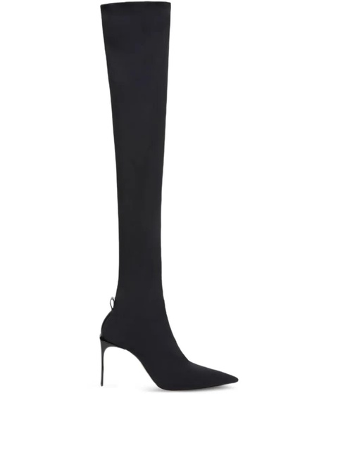 Sportmax 90mm pointed-toe heeled boots - Black - zdjęcie produktu nr 1