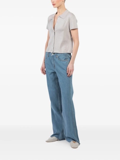RE/DONE fine-knit shirt - Grey - zdjęcie produktu nr 2