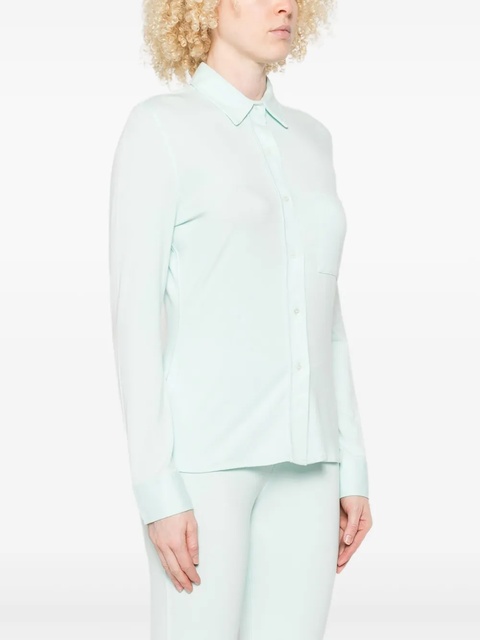 BY FAR pocket long-sleeve shirt - Green - zdjęcie produktu nr 2