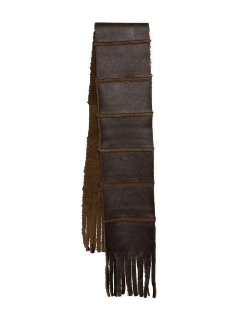 OUR LEGACY shearling scarf - Brown - zdjęcie produktu nr 1