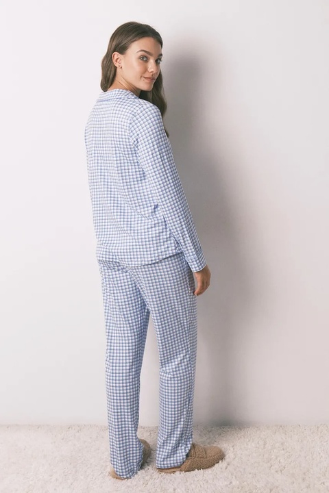 women'secret komplet piżamowy damska kolor niebieski 3132226 - zdjęcie produktu nr 2