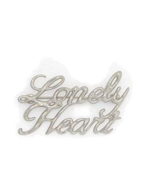 Jil Sander lonely heart brooch - Silver - zdjęcie produktu nr 2