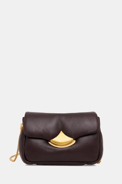 Sessun torebka skórzana kolor fioletowy 25102018 - zdjęcie produktu nr 1