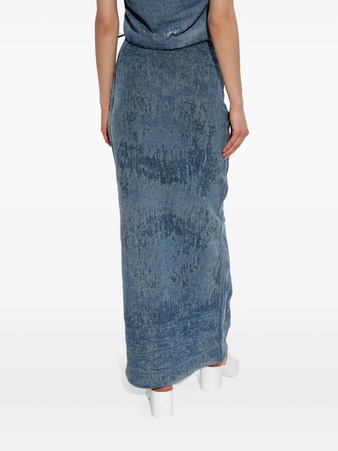 Diesel De-Megan denim skirt - Blue - zdjęcie produktu nr 2