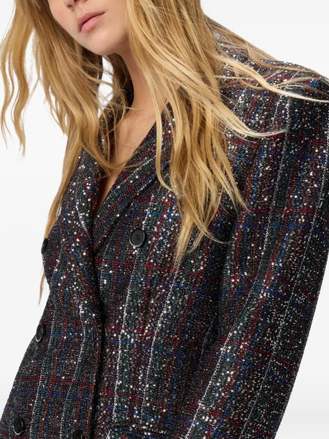 Missoni sequin-embellished double-breasted blazer - Black - zdjęcie produktu nr 2