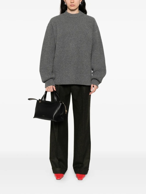 Jil Sander crew-neck sweater - Grey - zdjęcie produktu nr 2