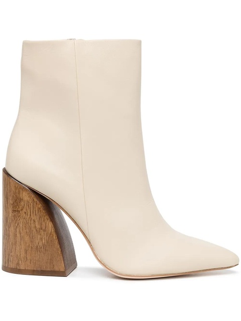Cult Gaia Christie block-heel boots - White - zdjęcie produktu nr 1