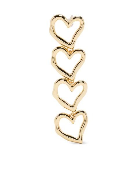 Maje heart-shaped earrings - Gold - zdjęcie produktu nr 1