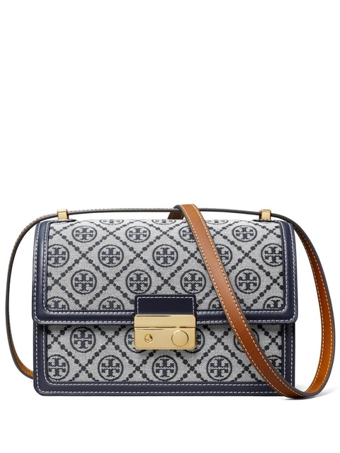 Tory Burch T Monogram shoulder bag - Blue - zdjęcie produktu nr 1