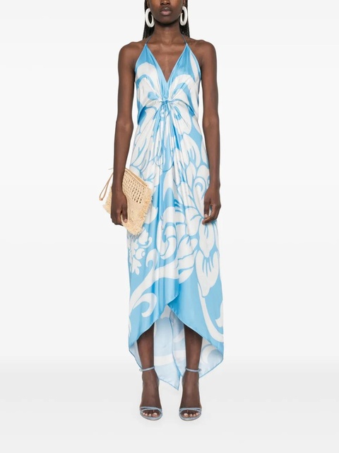 ETRO graphic-print dress - Blue - zdjęcie produktu nr 2
