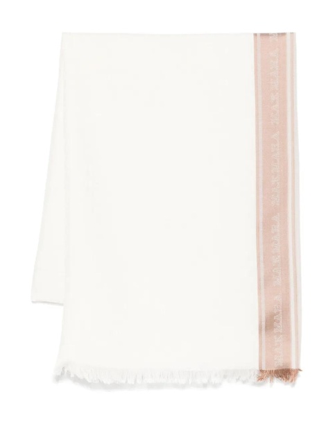 Max Mara Madre scarf - White - zdjęcie produktu nr 1