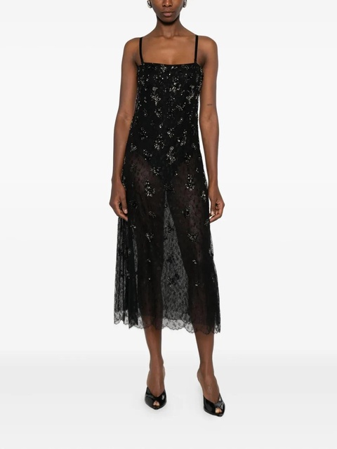 Simkhai Carmela sequin embellished midi dress - Black - zdjęcie produktu nr 2