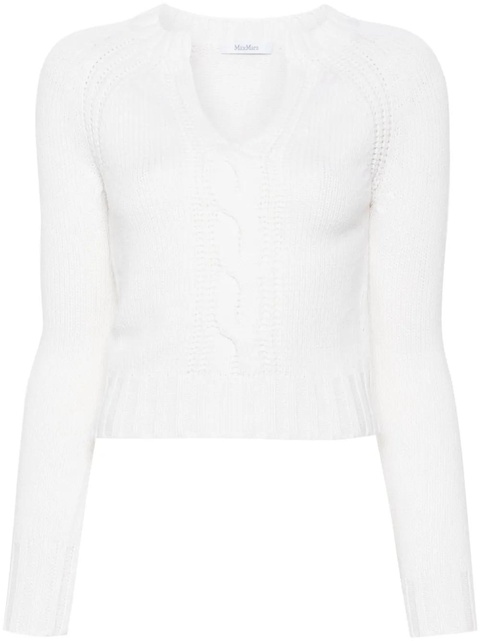 Max Mara Cancan sweater - White - zdjęcie produktu nr 1