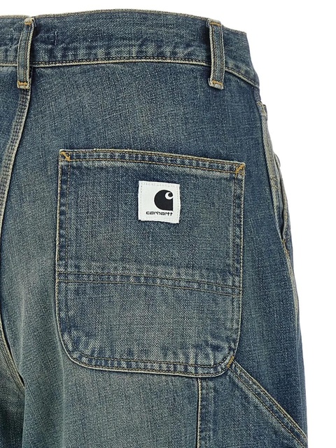 Carhartt WIP high-waisted wide-leg jeans - Blue - zdjęcie produktu nr 2