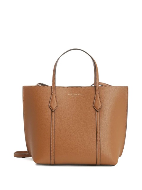 Tory Burch small Perry leather tote bag - Brown - zdjęcie produktu nr 1