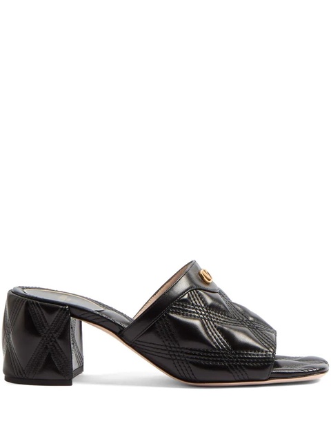 Valentino Garavani 60mm Quiltie 67 sandals - Black - zdjęcie produktu nr 1