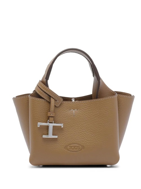 Tod's logo-detail leather cross body bag - Brown - zdjęcie produktu nr 1