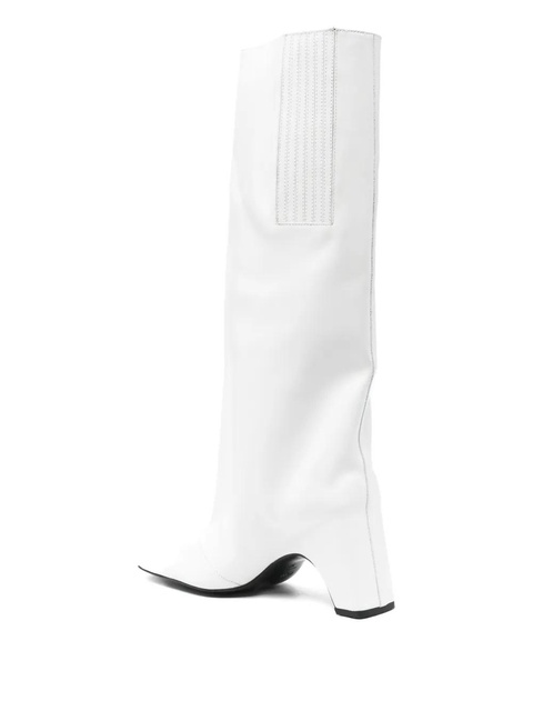 Coperni 90mm Bridge leather boots - White - zdjęcie produktu nr 2