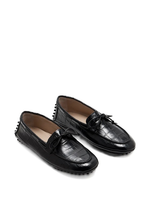 Le Monde Beryl Driver embossed moccasins - Black - zdjęcie produktu nr 2