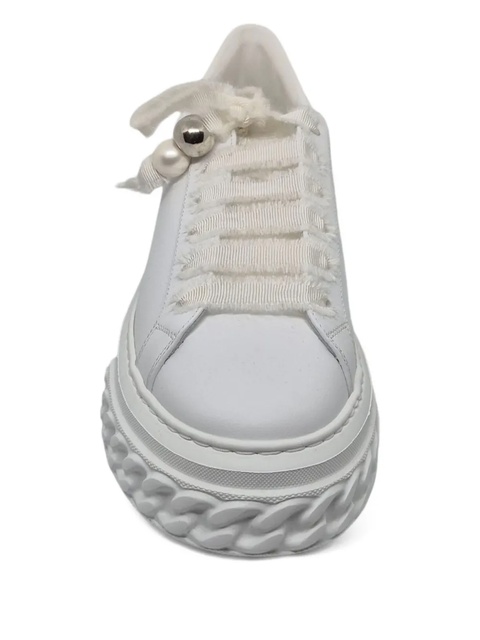 Casadei Off Road bead-embellished sneakers - White - zdjęcie produktu nr 2