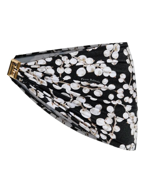 Balmain printed beach cover up - Black - zdjęcie produktu nr 1